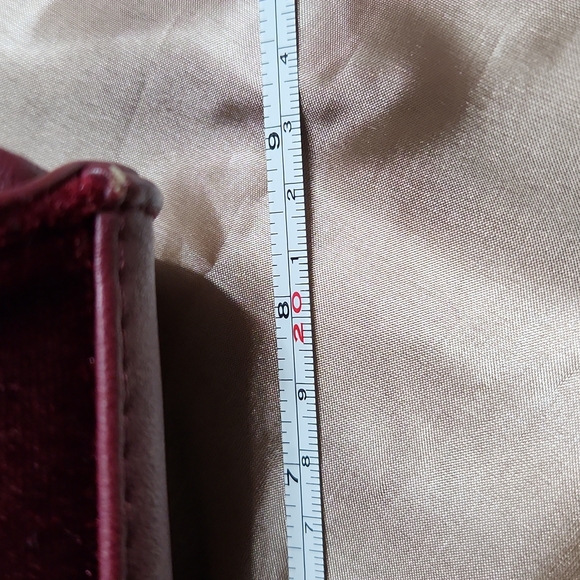 Velvet Bag Burgundy Red Call it Spring - Picture 7 of 12